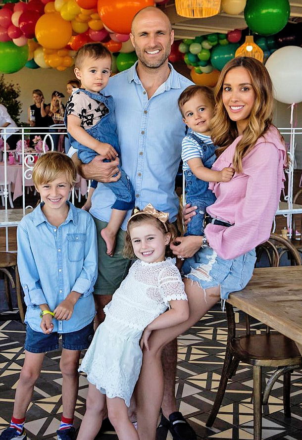 Bec Judd family