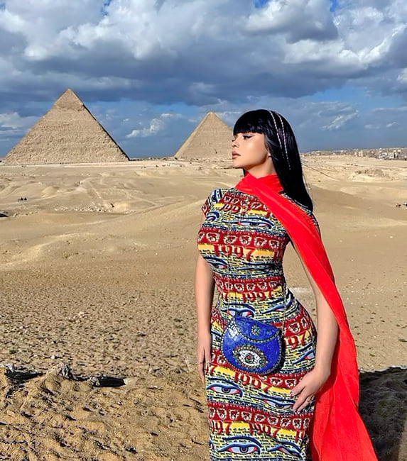 Demi Rose Sizzles in Egypt